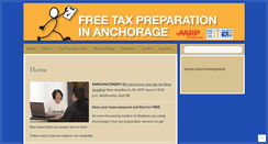 Desktop Screenshot of freetaxprepanc.com